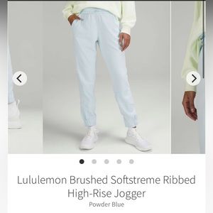 🍋 lululemon softstreme jogger 🍋